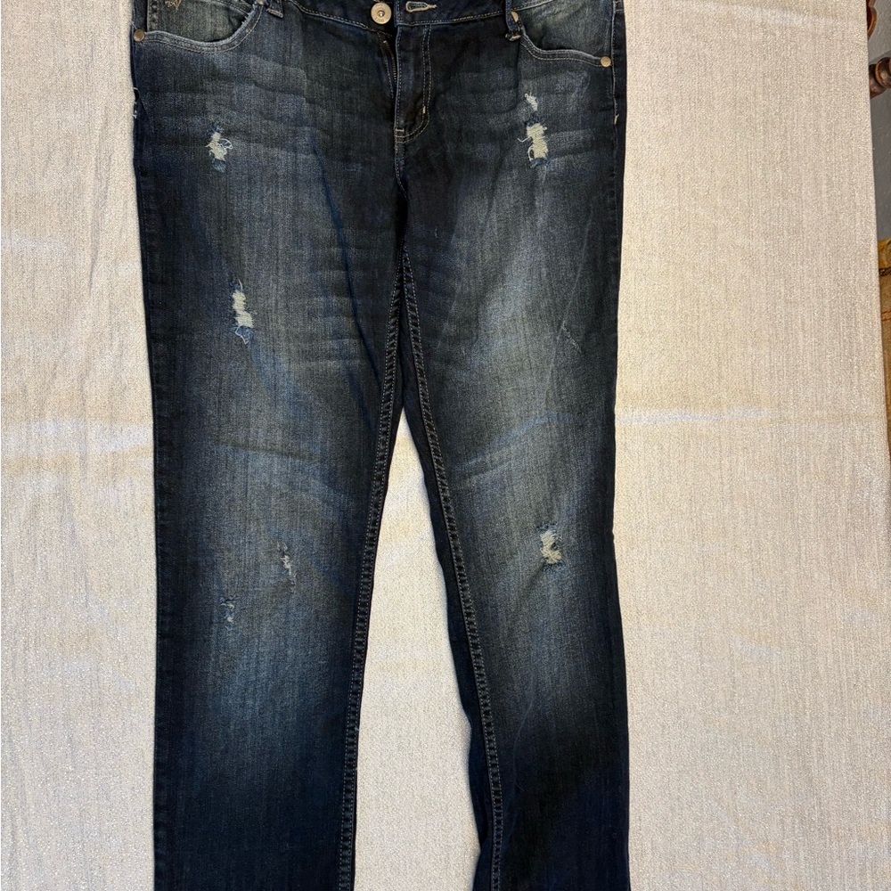 Arizona Jean Company Dark Wash Straight Leg Jeans